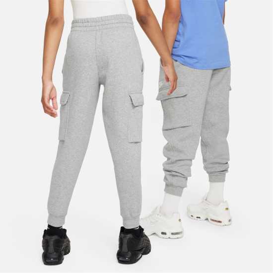 Nike Sportswear Club Fleece Big Kids' Cargo Pants Сиво 