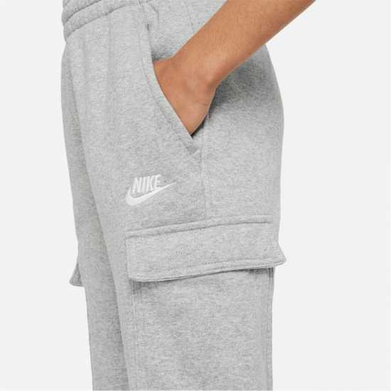 Nike Sportswear Club Fleece Big Kids' Cargo Pants Сиво 