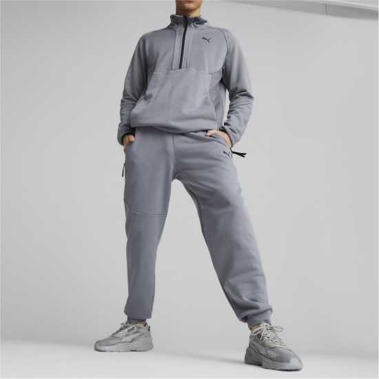 Puma Мъжко Спортно Долнище Pumatech Sweatpants Fl Joggers Mens Тъмно сиво 