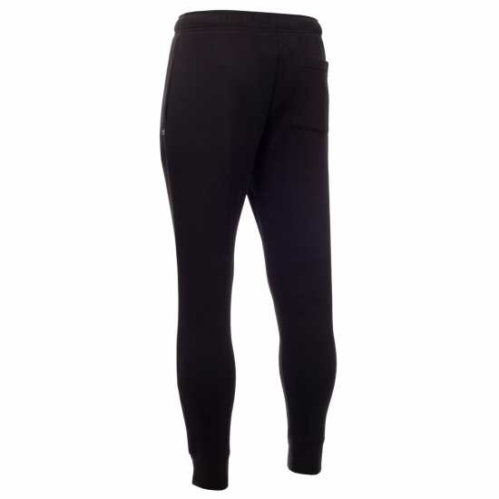 Jogging Pants Black Мъжко облекло за едри хора