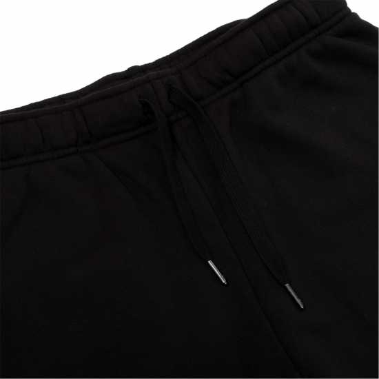 Jogging Pants Black Мъжко облекло за едри хора