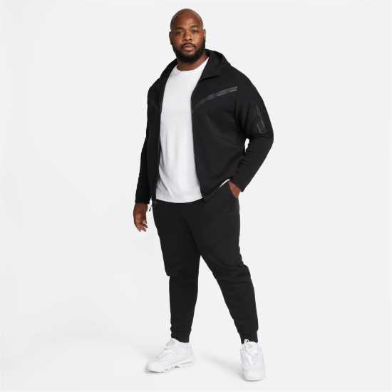 Nike Мъжко Спортно Долнище Tech Fleece Joggers Mens Черно Мъжки меки спортни долнища