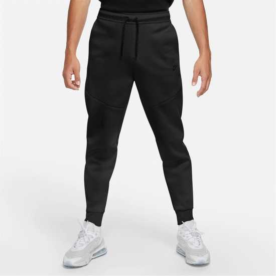 Nike Мъжко Спортно Долнище Tech Fleece Joggers Mens Черно Мъжки меки спортни долнища