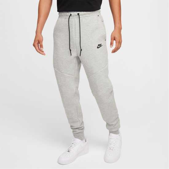 Nike Мъжко Спортно Долнище Tech Fleece Joggers Mens Сива Хизър Мъжки меки спортни долнища