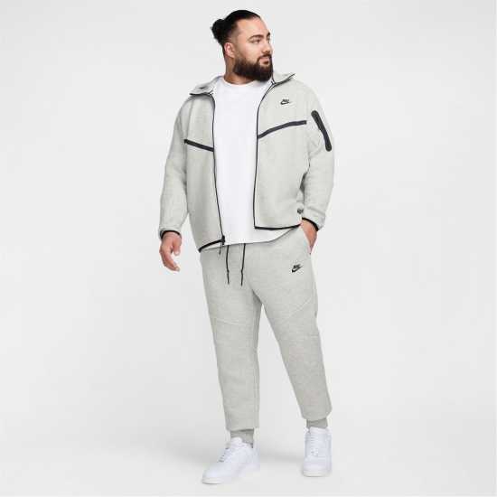 Nike Мъжко Спортно Долнище Tech Fleece Joggers Mens Сива Хизър Мъжки меки спортни долнища