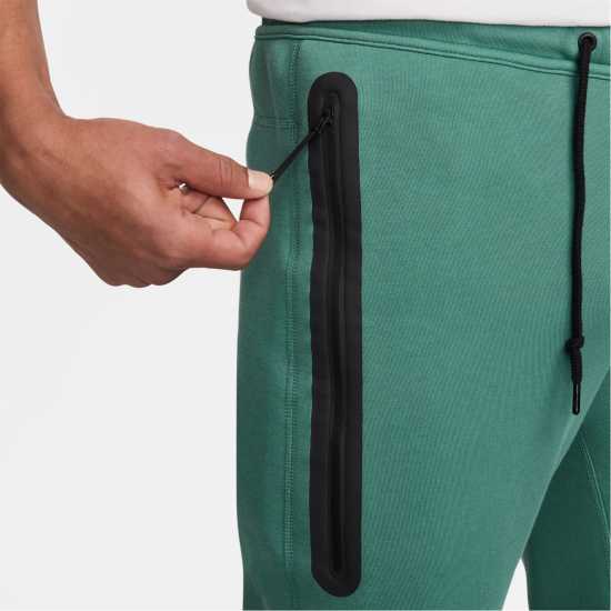 Nike Мъжко Спортно Долнище Tech Fleece Joggers Mens Green/Black 