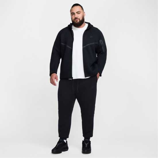 Nike Мъжко Спортно Долнище Tech Fleece Joggers Mens Черно Мъжки меки спортни долнища