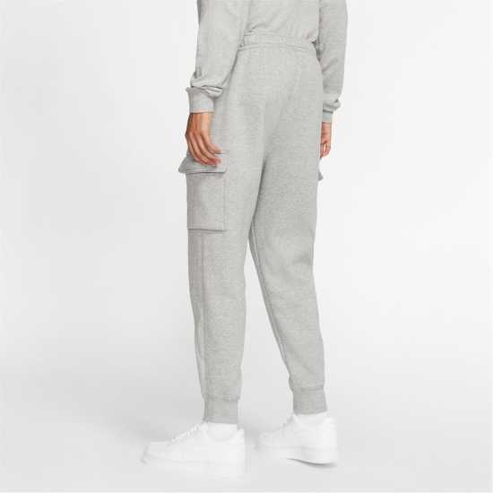 Nike Sportswear Club Fleece Men's Cargo Pants Dk Grey/ White Мъжко облекло за едри хора