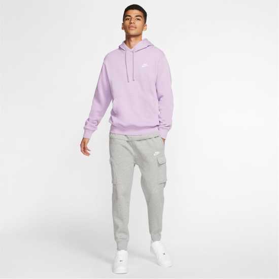 Nike Sportswear Club Fleece Men's Cargo Pants Dk Grey/ White Мъжко облекло за едри хора