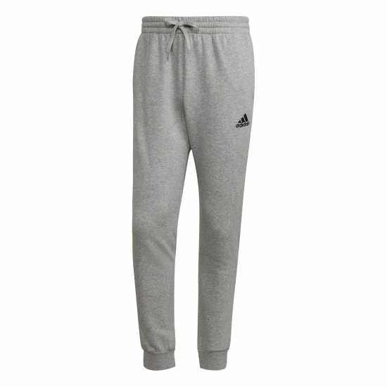 Adidas Мъжко Спортно Долнище Tapered Fleece Joggers Mens Сива Хизър 