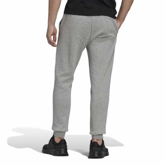 Adidas Мъжко Спортно Долнище Tapered Fleece Joggers Mens Сива Хизър 