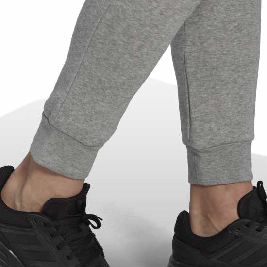 Adidas Мъжко Спортно Долнище Tapered Fleece Joggers Mens Сива Хизър 