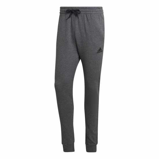 Adidas Мъжко Спортно Долнище Tapered Fleece Joggers Mens Сиво/Черно 