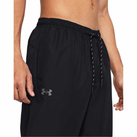 Under Armour Icon Legacy Windbreaker Pants Черно/Кастълърк Мъжко облекло за едри хора