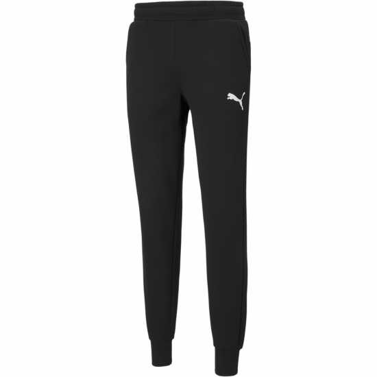 Puma Мъжко Спортно Долнище Ess Logo Pants Fl Cl Joggers Mens Черно/Котка Мъжко облекло за едри хора