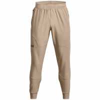 Under Armour Мъжко Спортно Долнище Armour Ua Unstoppable Joggers Mens Кафяво Мъжко облекло за едри хора