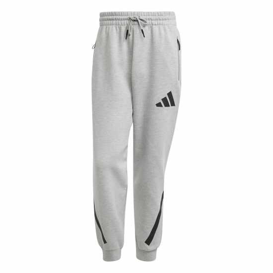 Adidas Мъжки Анцуг Z.n.e. Tracksuit Bottoms Mens Сива Хизър Мъжки меки спортни долнища