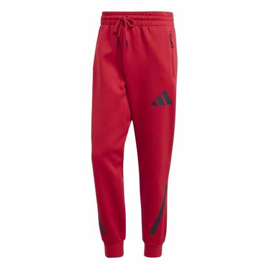 Adidas Мъжки Анцуг Z.n.e. Tracksuit Bottoms Mens Отбор Сила Червено Мъжки меки спортни долнища