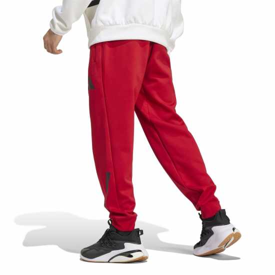 Adidas Мъжки Анцуг Z.n.e. Tracksuit Bottoms Mens Отбор Сила Червено Мъжки меки спортни долнища