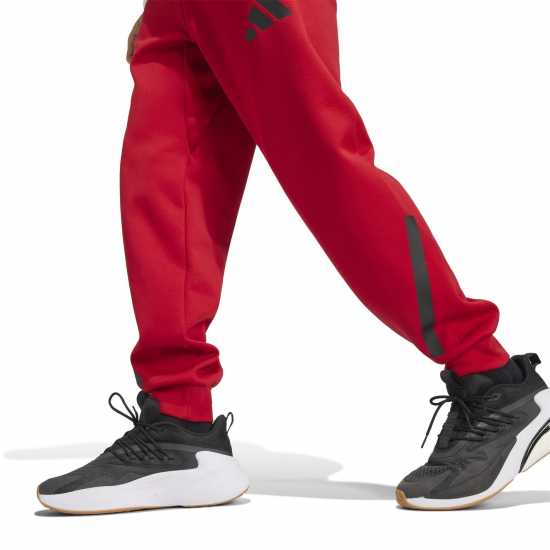 Adidas Мъжки Анцуг Z.n.e. Tracksuit Bottoms Mens Отбор Сила Червено Мъжки меки спортни долнища