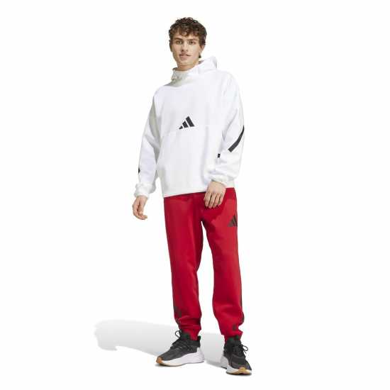 Adidas Мъжки Анцуг Z.n.e. Tracksuit Bottoms Mens Отбор Сила Червено Мъжки меки спортни долнища