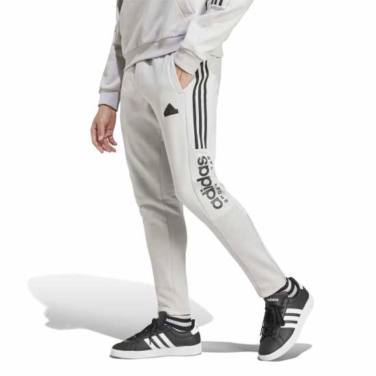 Adidas Мъжко Спортно Долнище House Of Tiro Fleece Joggers Mens Сиво Две/Черно 