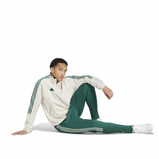 Adidas Мъжко Спортно Долнище House Of Tiro Fleece Joggers Mens Зелено/Алуминий 