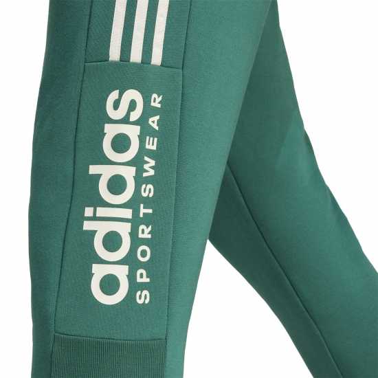 Adidas Мъжко Спортно Долнище House Of Tiro Fleece Joggers Mens Зелено/Алуминий 