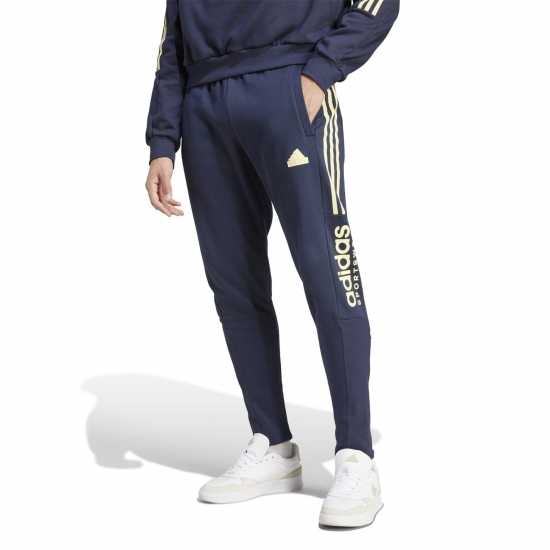 Adidas Мъжко Спортно Долнище House Of Tiro Fleece Joggers Mens Легендарна чернина 