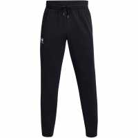 Under Armour Мъжко Спортно Долнище Icon Fleece Taping Joggers Mens Черно 