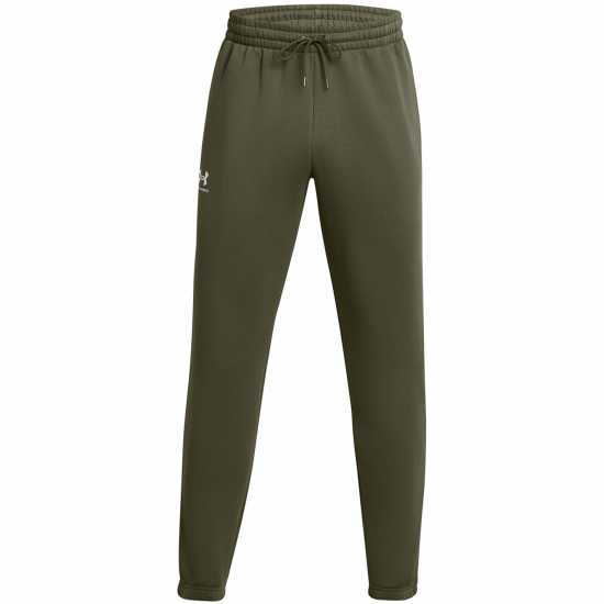 Under Armour Мъжко Спортно Долнище Icon Fleece Taping Joggers Mens Зелено Мъжки меки спортни долнища