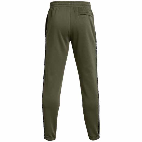 Under Armour Мъжко Спортно Долнище Icon Fleece Taping Joggers Mens Зелено Мъжки меки спортни долнища