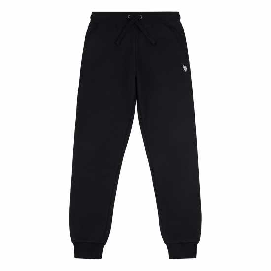 Us Polo Assn Dhm Bb Joggers Sn00 Черно/Бяло Мъжко облекло за едри хора