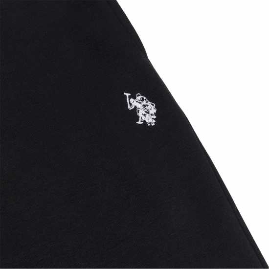 Us Polo Assn Dhm Bb Joggers Sn00 Черно/Бяло Мъжко облекло за едри хора