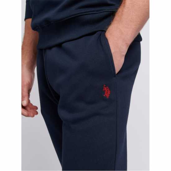 Us Polo Assn Dhm Bb Joggers Sn00 Морска синьо/червено Мъжко облекло за едри хора