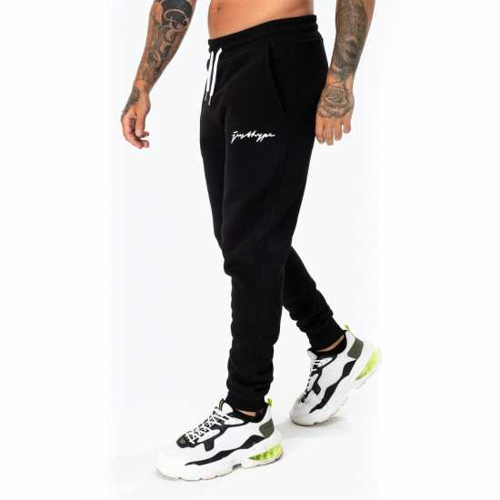 Hype Scribble Logo Men's Joggers Черно Мъжки меки спортни долнища