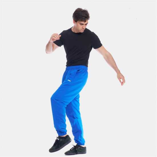 Slazenger Мъжко Долнище Woven Track Pants Mens Кралско синьо 