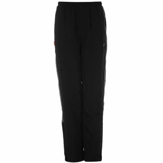 Slazenger Junior Boys' Active Woven Track Pants Черно Детски долнища на анцуг