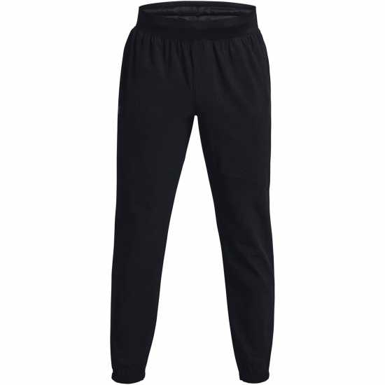 Under Armour Armour Ua Stretch Woven Prtd Jgrs Jogger Mens Черно Мъжко облекло за едри хора