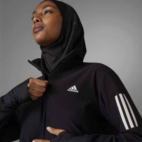 Adidas Half Zip Top Womens  Дамски суичъри и блузи с качулки