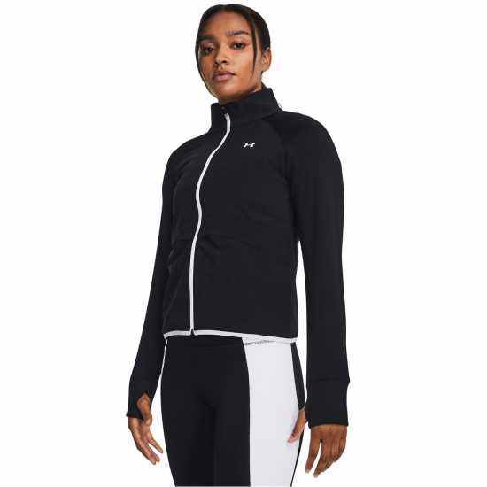 Under Armour Armour Ua Train Cw Jacket Tracksuit Top Womens Черно Дамски суичъри и блузи с качулки