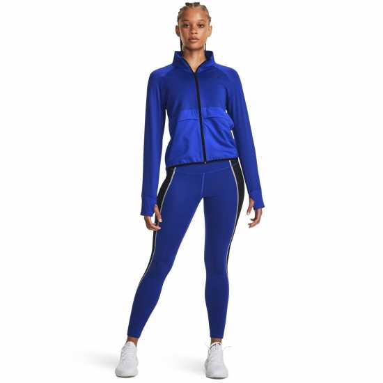 Under Armour Armour Ua Train Cw Jacket Tracksuit Top Womens Синьо Дамски суичъри и блузи с качулки