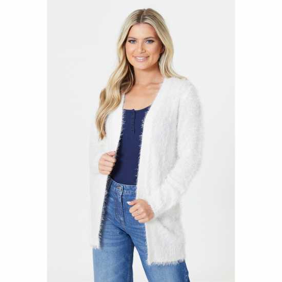 Плетена Жилетка Be You Fluffy Knit Cardigan  Дамски пуловери и жилетки