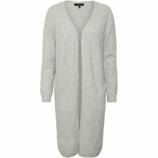 Vero Moda Плетена Жилетка Vm Doffy Cardigan Ld09 Сиво Vero Moda