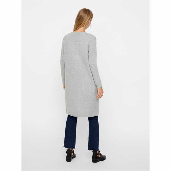 Vero Moda Плетена Жилетка Vm Doffy Cardigan Ld09 Сиво Vero Moda