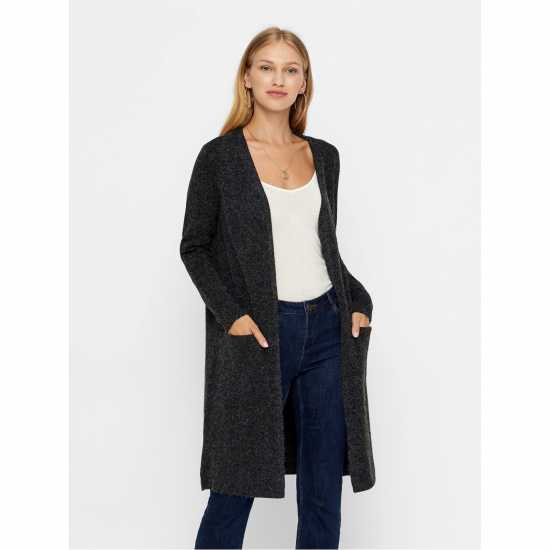 Vero Moda Плетена Жилетка Vm Doffy Cardigan Ld09 Черно Vero Moda