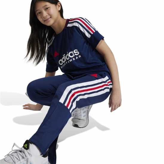 Adidas Детско Спортно Долнище House Of Tiro Nations Pack Jogging Bottoms Juniors Navy Детски долнища за бягане