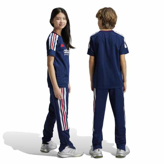 Adidas Детско Спортно Долнище House Of Tiro Nations Pack Jogging Bottoms Juniors Navy Детски долнища за бягане