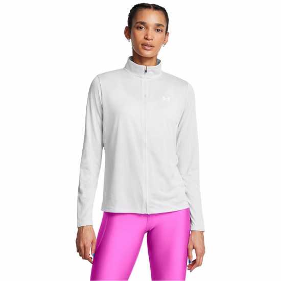 Under Armour Armour Tech Full Zip Tracksuit Top Womens Хало Сиво 