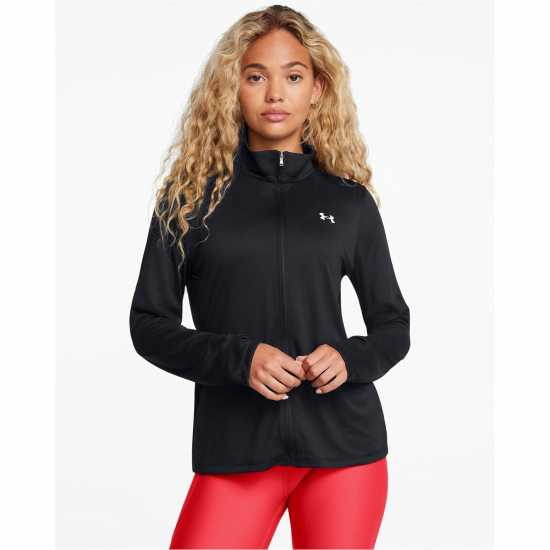 Under Armour Armour Tech Full Zip Tracksuit Top Womens Черно 